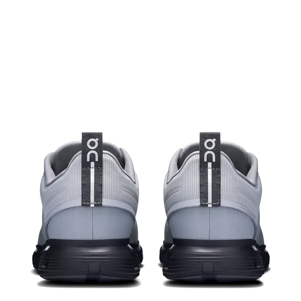 On Men's Cloud 6 Waterproof Sneaker in Alloy/Wolf