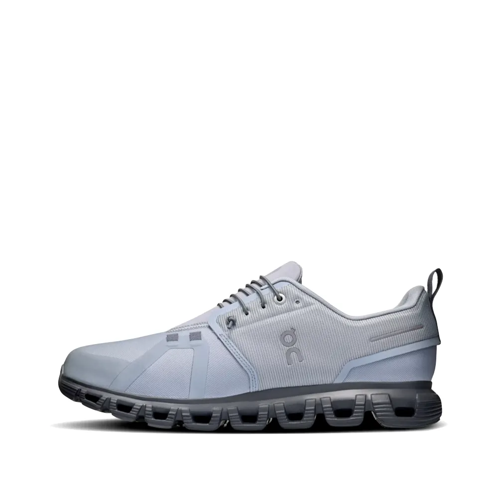 On Men's Cloud 6 Waterproof Sneaker in Alloy/Wolf