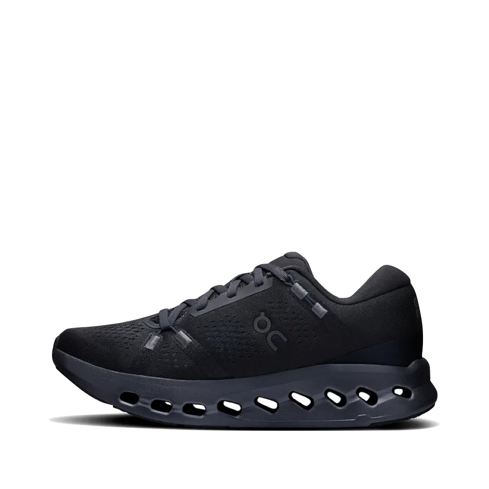 On Men's Cloudsurfer 2 Sneaker in Black/Black