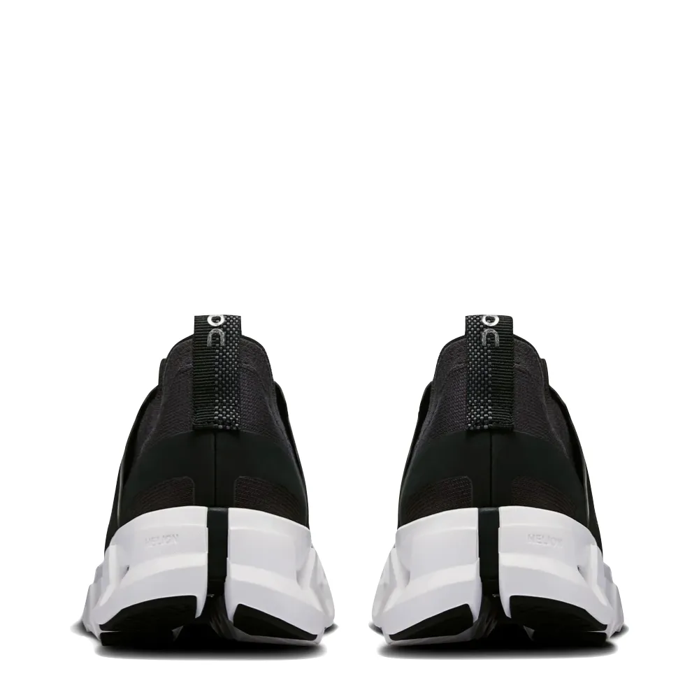 On Women's Cloudswift 4 Sneaker in Black/White