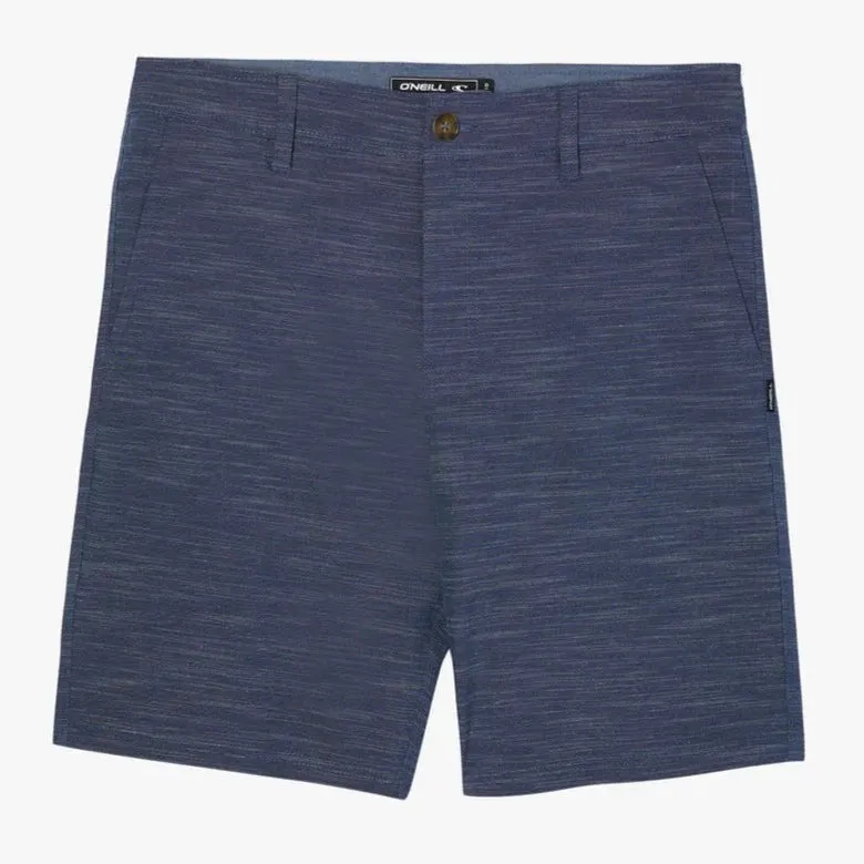 Oneill Reserve Slub 20" Men's Hybrid Shorts - Navy - khaki