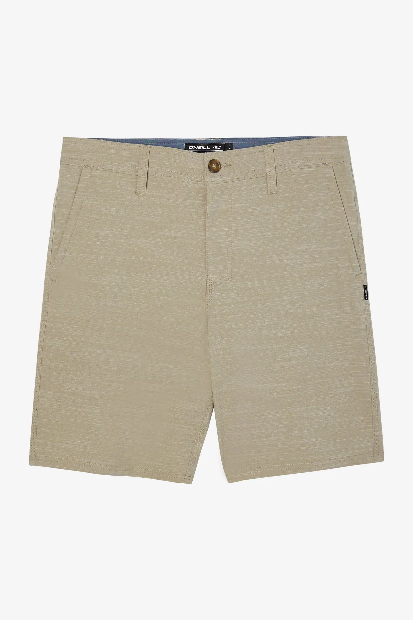 Oneill Reserve Slub 20" Men's Hybrid Shorts - Navy - khaki