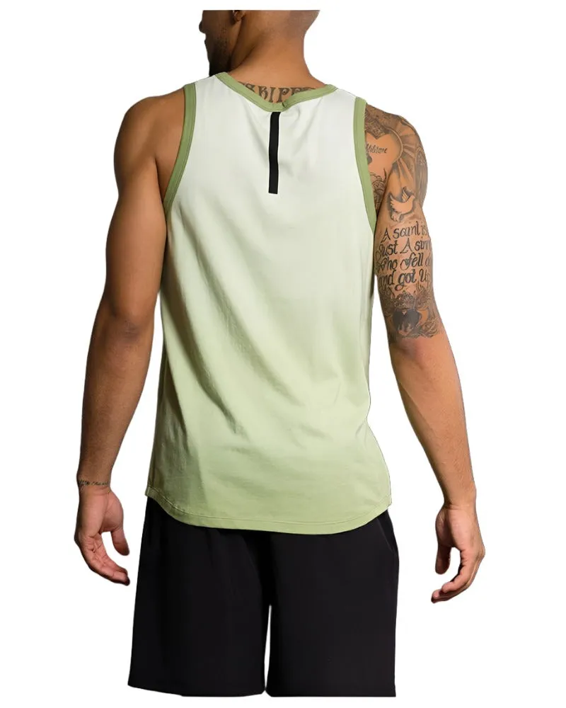 Onzie Flow Yoga Mens Ombre Tank 705 Margarita