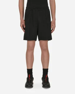 Panel Boxy Shorts Black