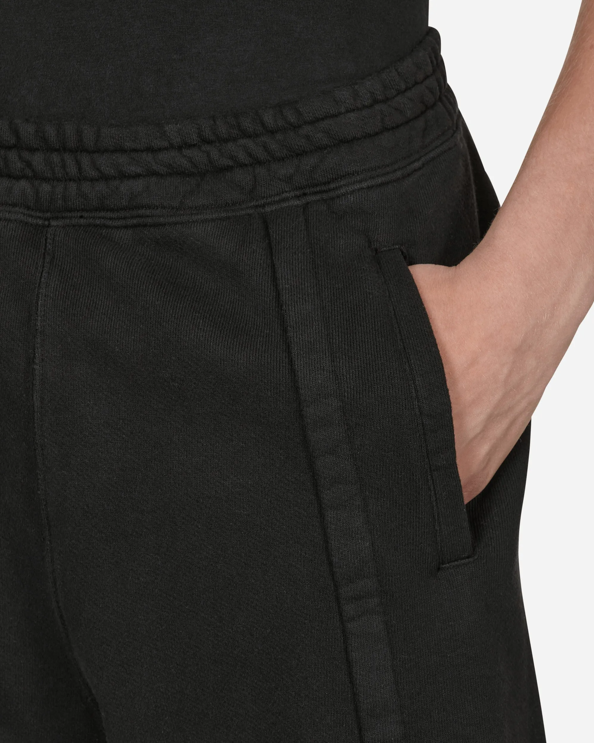 Panel Boxy Shorts Black