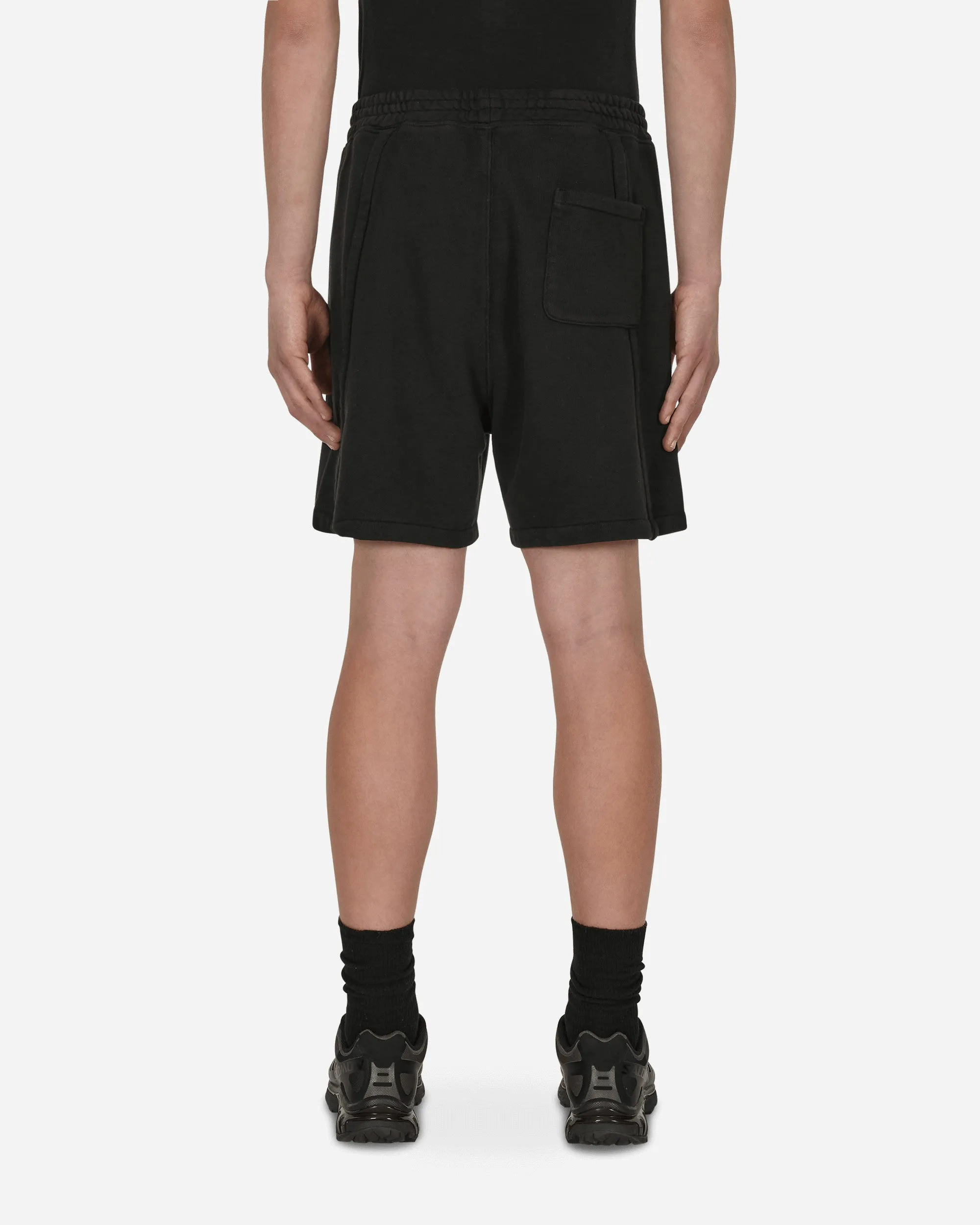 Panel Boxy Shorts Black