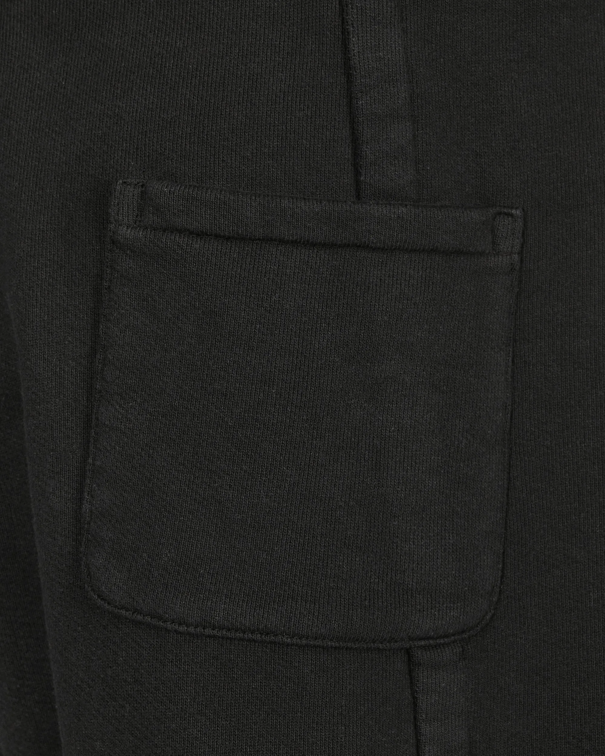 Panel Boxy Shorts Black