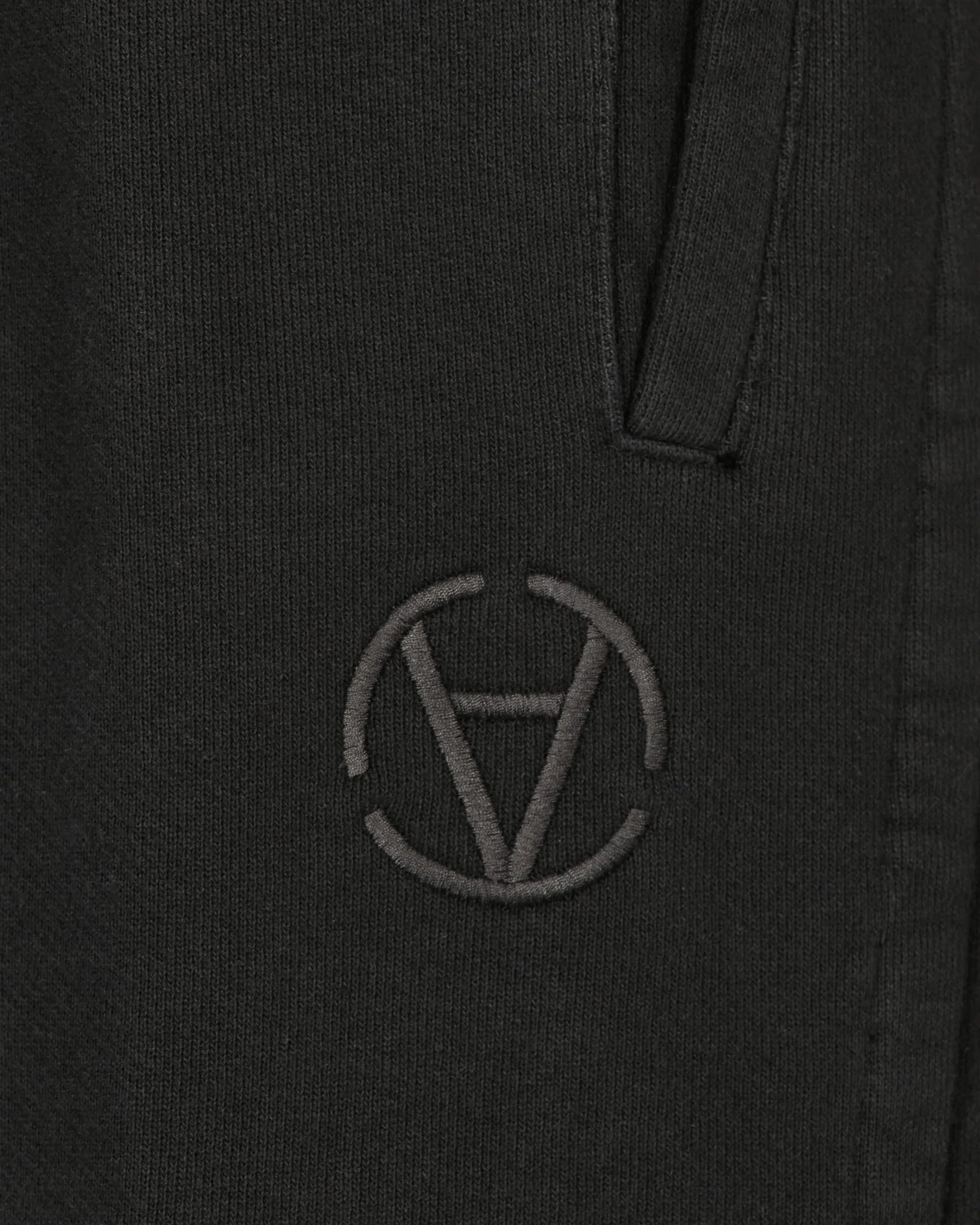 Panel Boxy Shorts Black