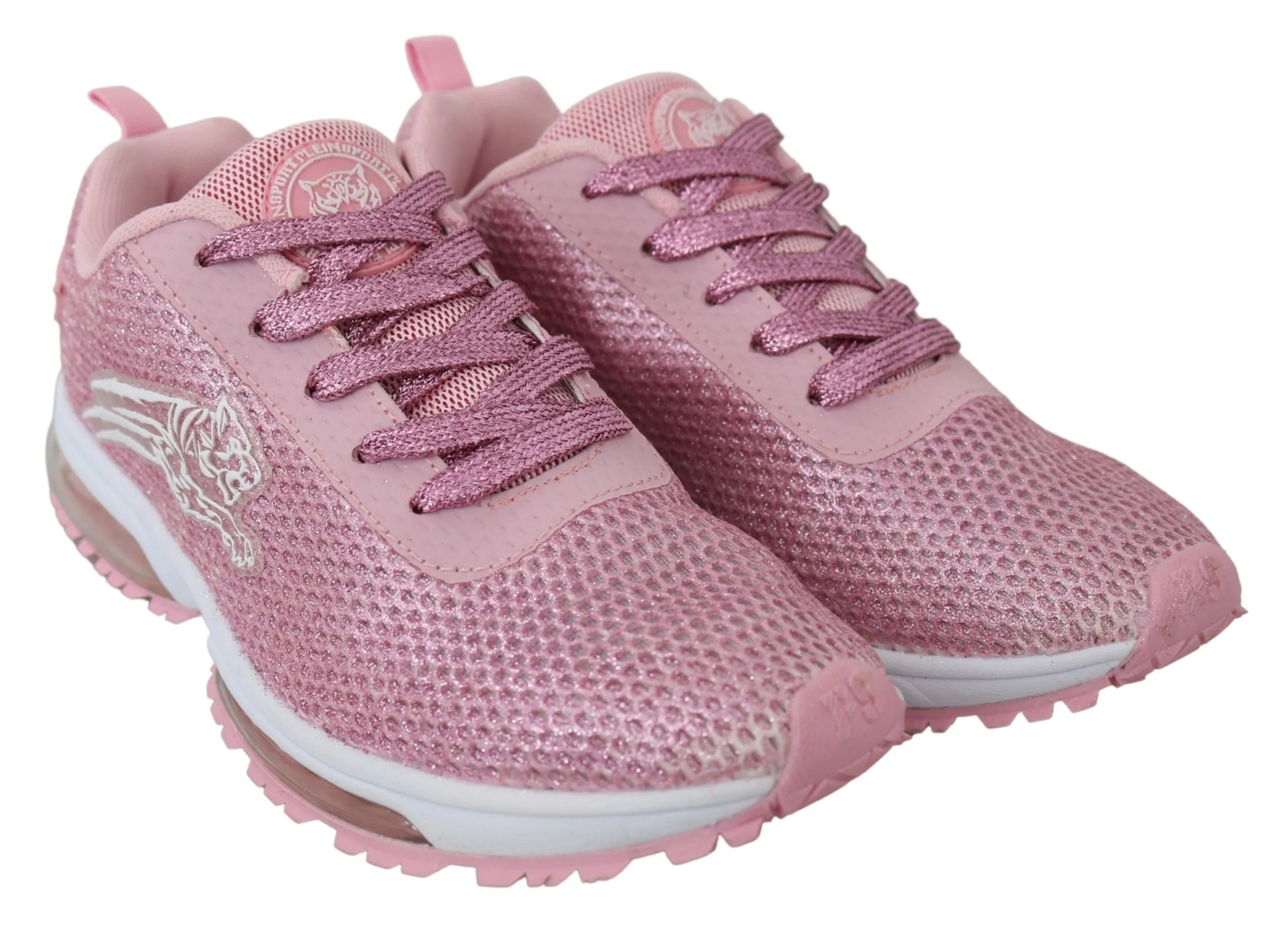 Plein Sport Blush Polyester Gretel Sneakers Women's Shoes
