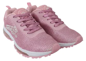 Plein Sport Blush Polyester Gretel Sneakers Women's Shoes