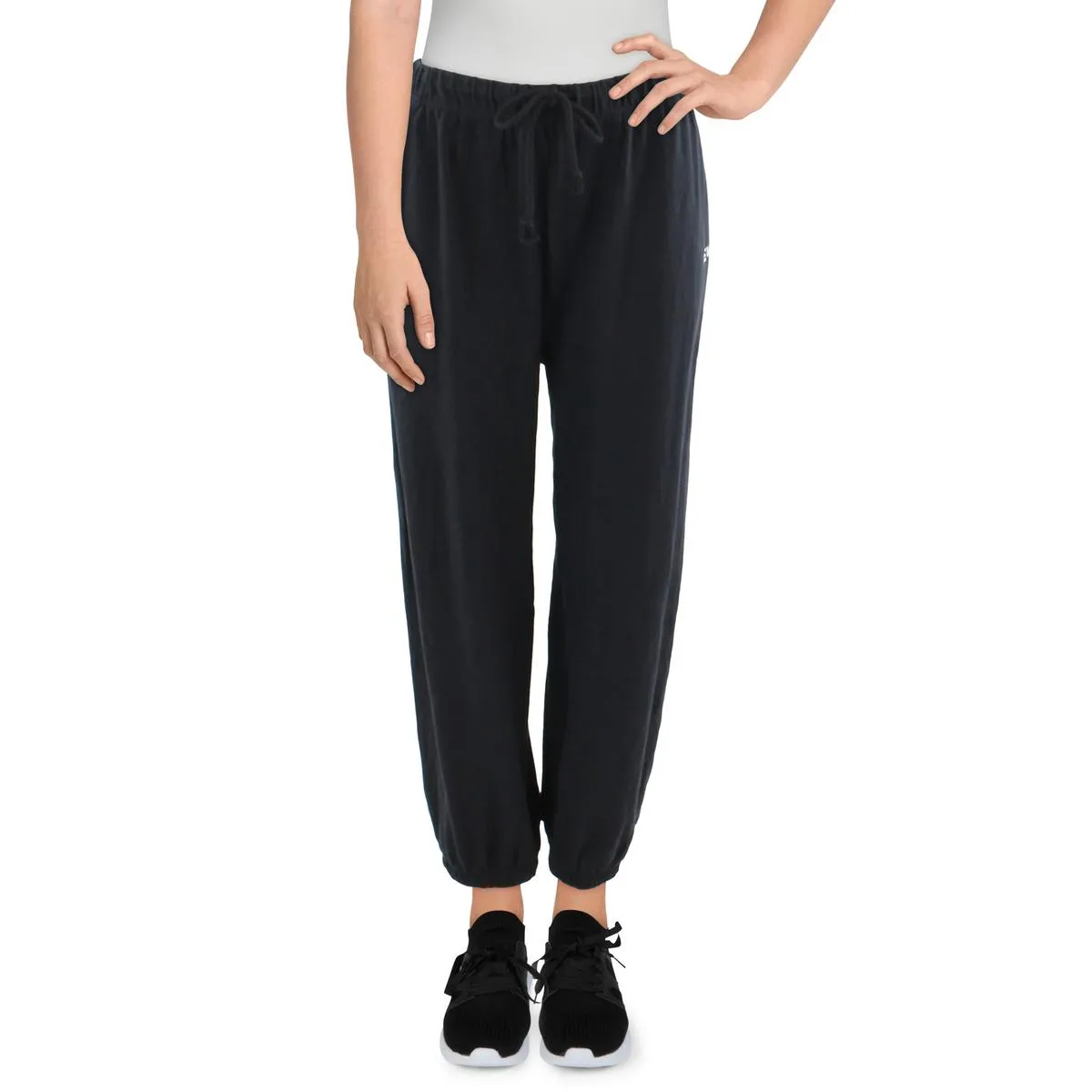 Plus Womens French Terry Logo Sweatpants