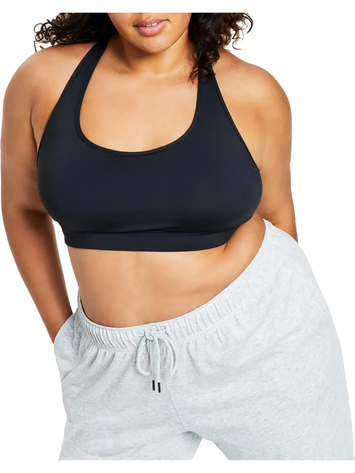 Plus Womens Gym Fitness Sports Bra