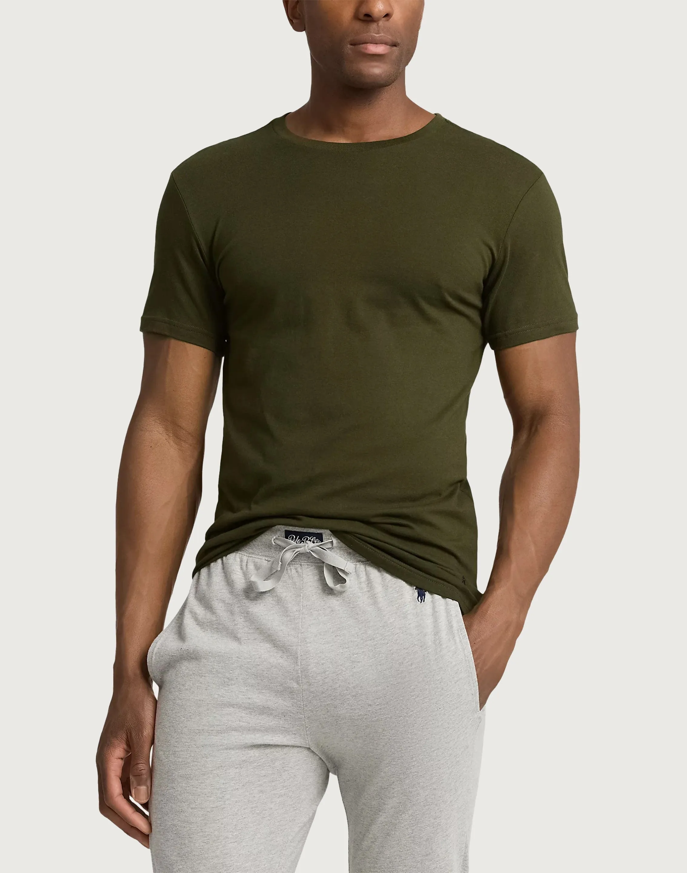 Polo Ralph Lauren Slim-Fit Cotton Crewneck Tee 3-Pack
