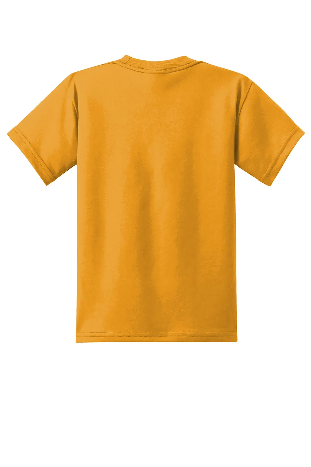 Port & Company Youth Core Short Sleeve Crewneck T-Shirt - Gold