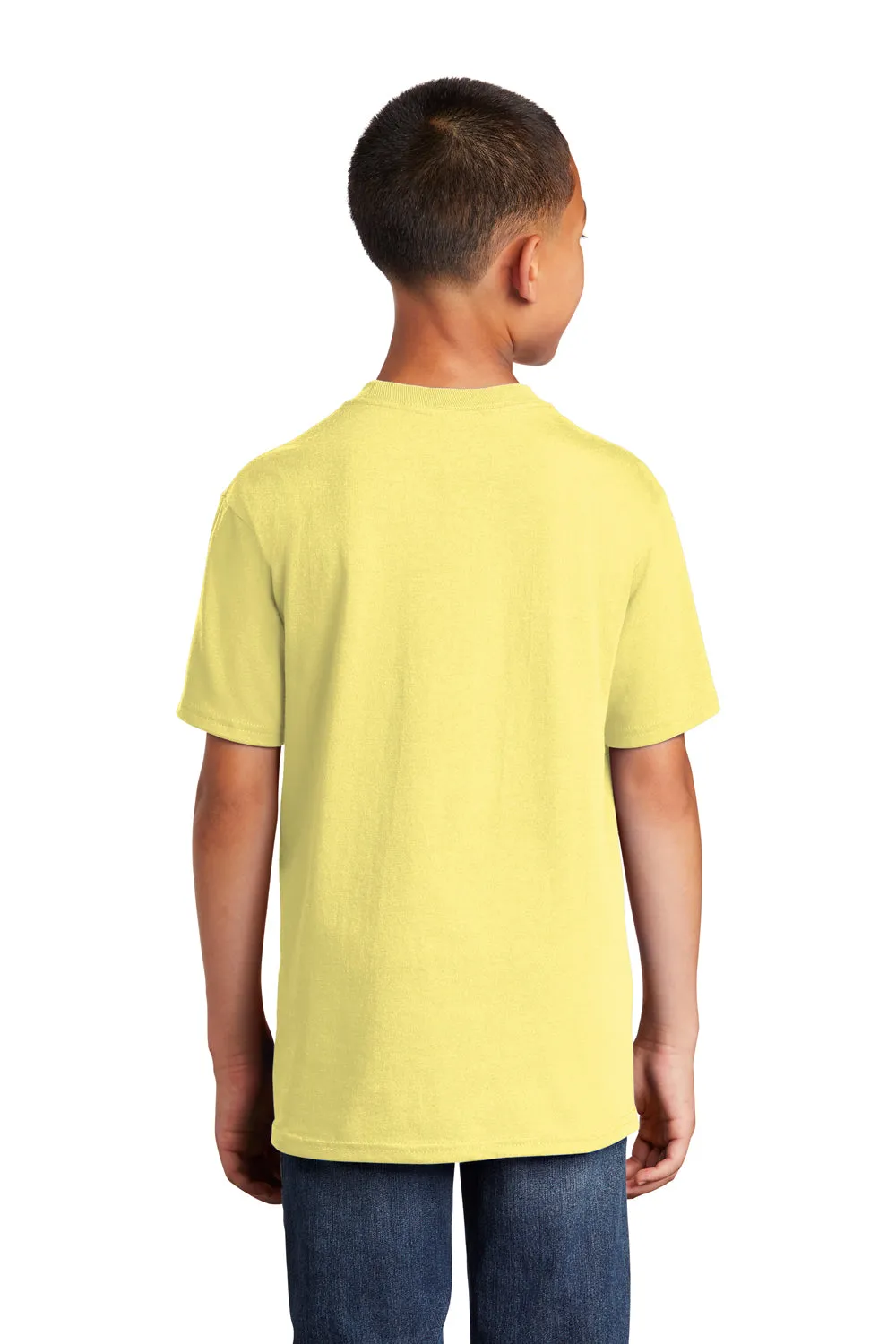 Port & Company Youth Core Short Sleeve Crewneck T-Shirt - Yellow