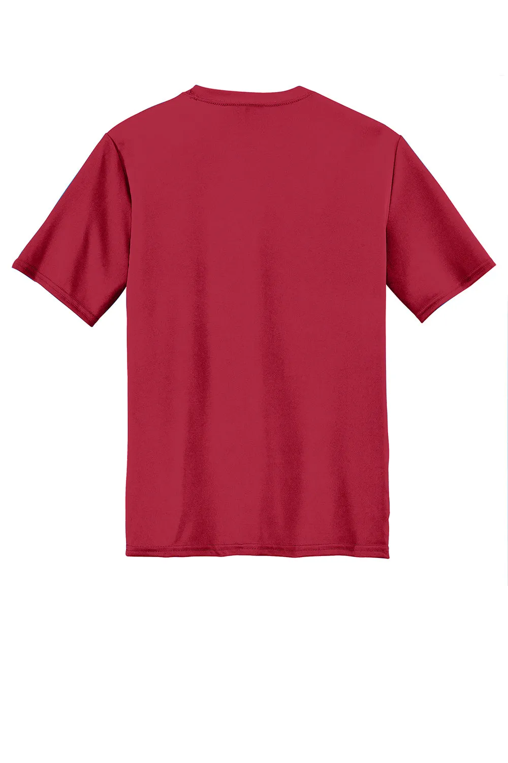 Port & Company Youth Dry Zone Performance Moisture Wicking Short Sleeve Crewneck T-Shirt - Red