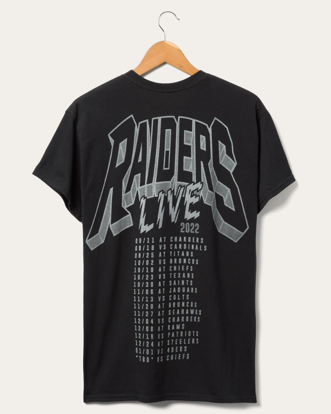 Raiders Concert Fan Tee