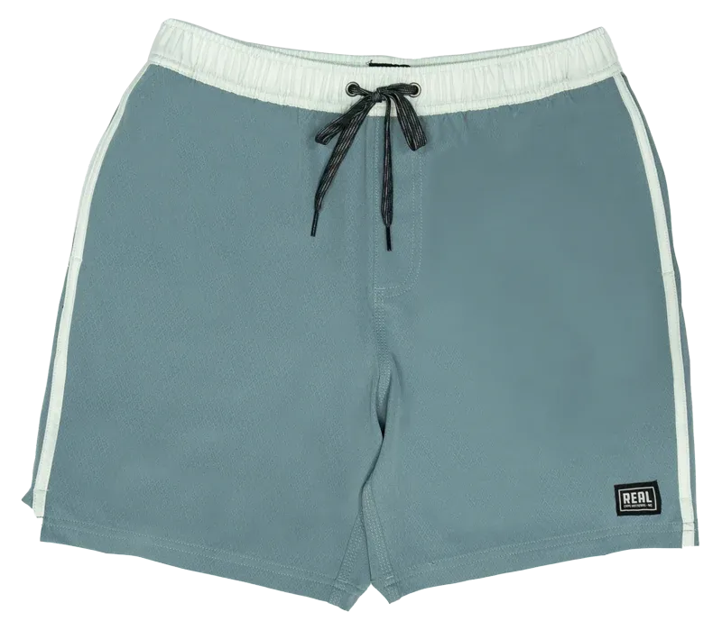 REAL Lot Five Volley Boardshorts-Stormy