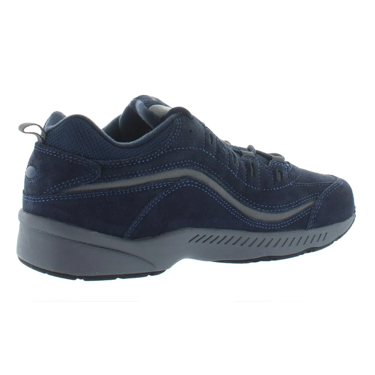 Romy Womens Contrast Trim Athletic Walking Shoes