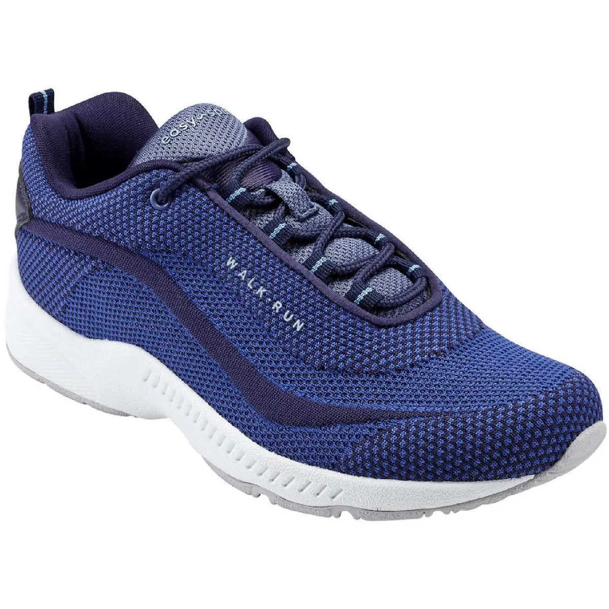 Romy Womens Contrast Trim Athletic Walking Shoes