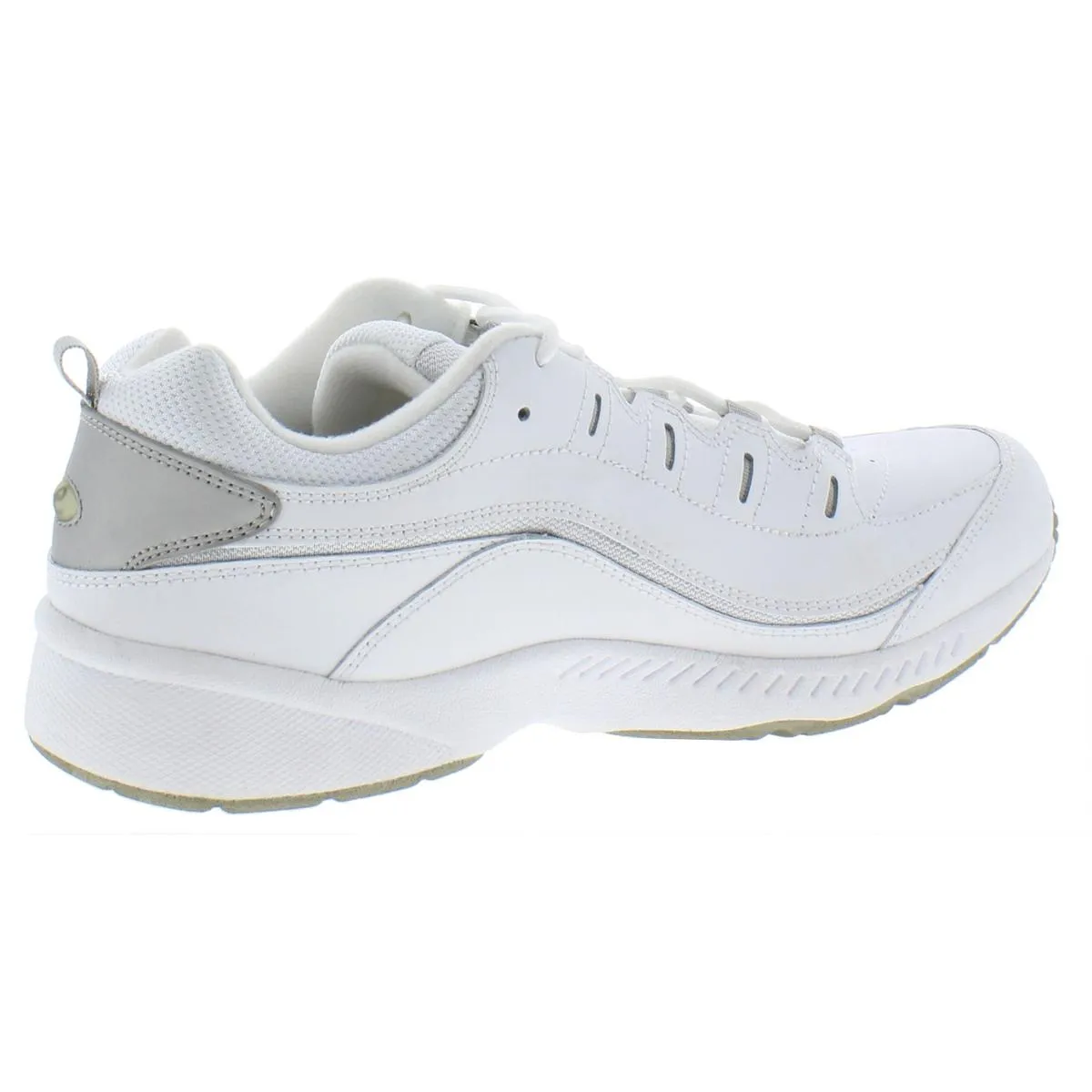 Romy Womens Contrast Trim Athletic Walking Shoes