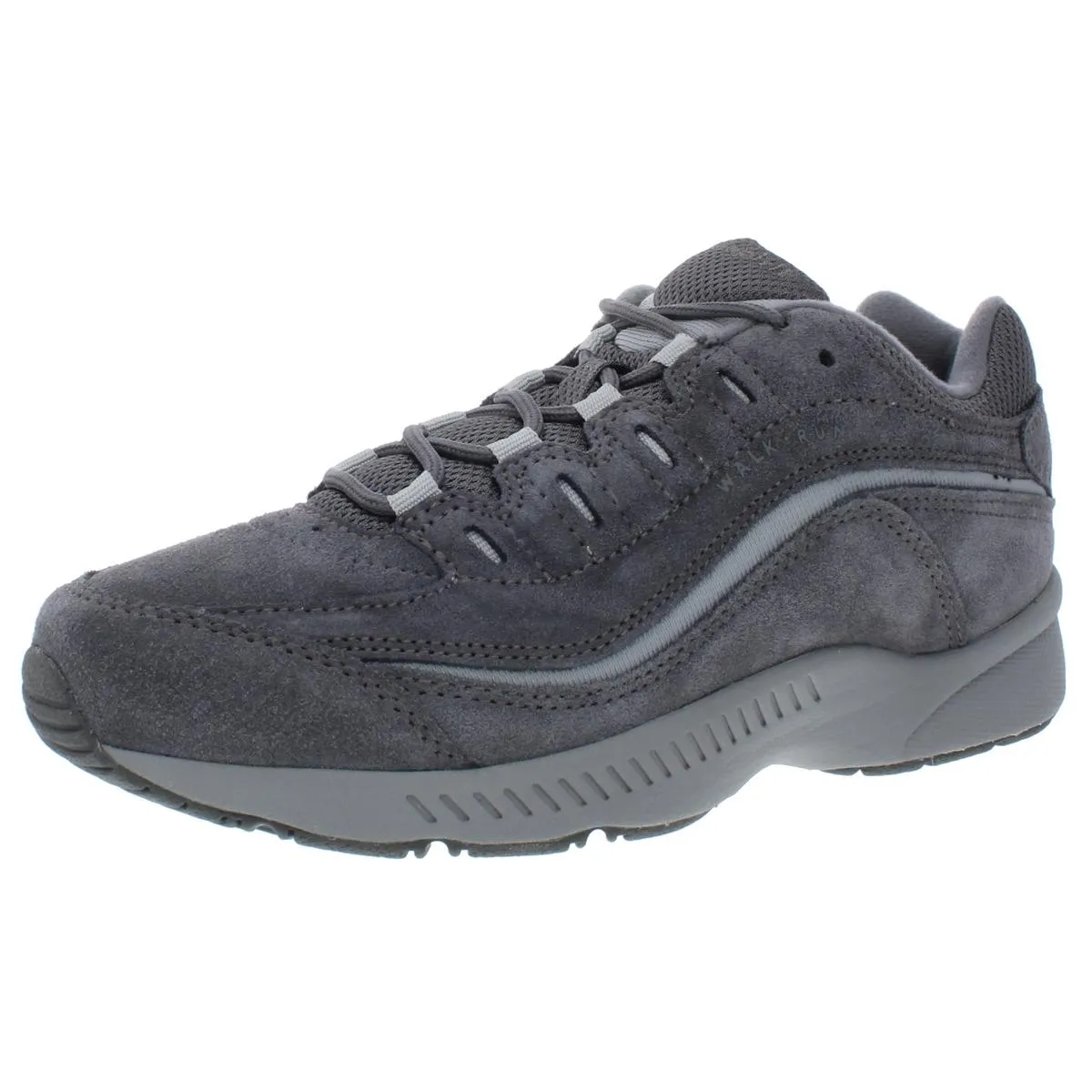 Romy Womens Contrast Trim Athletic Walking Shoes