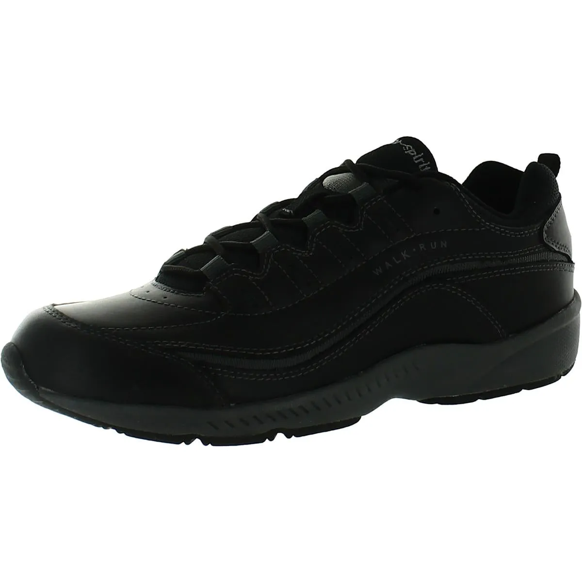 Romy Womens Contrast Trim Athletic Walking Shoes