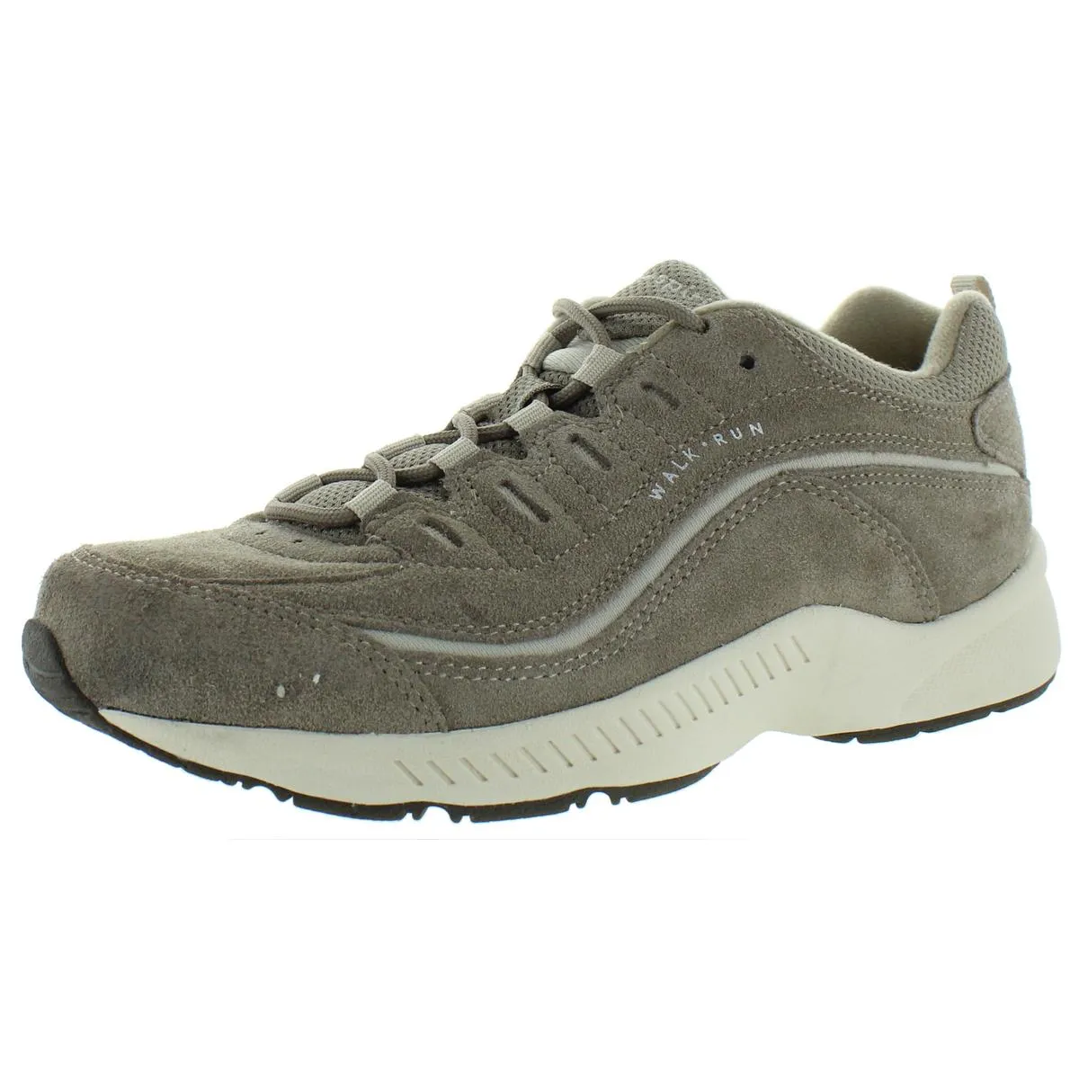 Romy Womens Contrast Trim Athletic Walking Shoes