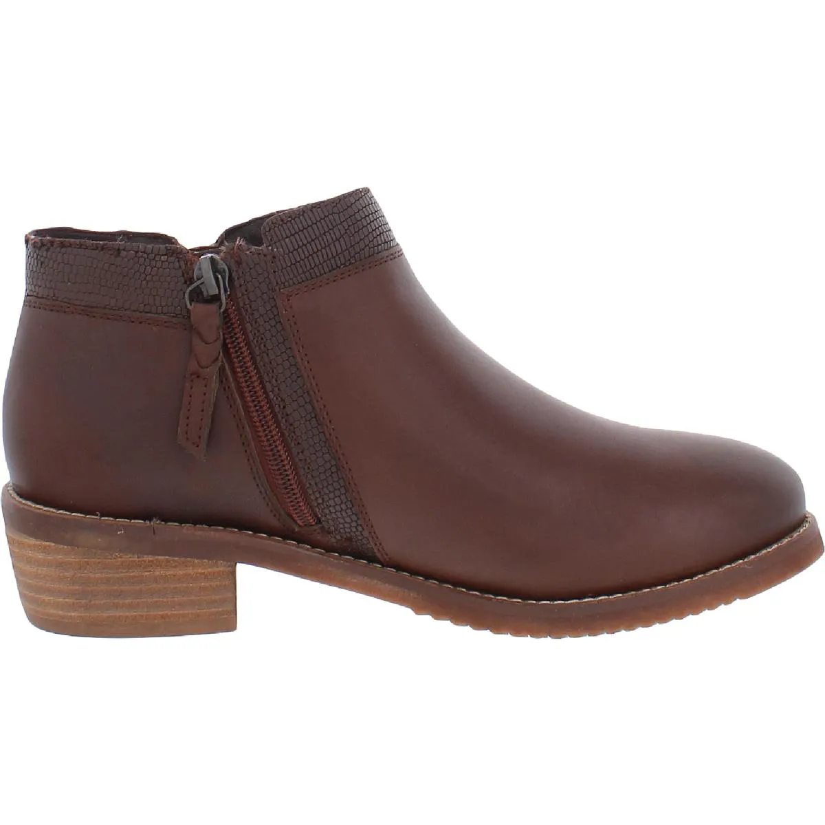 Rubi Womens Leather Casual Ankle Boots
