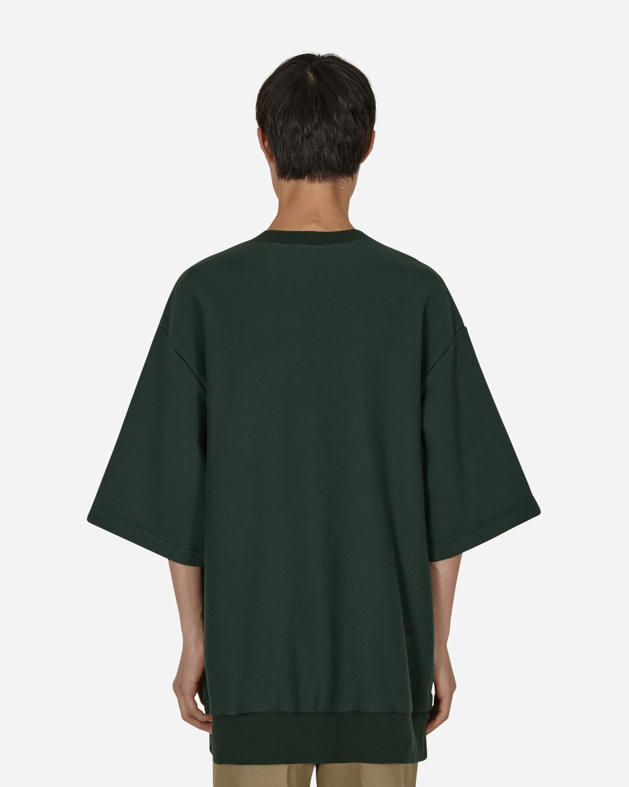 Running Monks Crewneck Sweatshirt Green