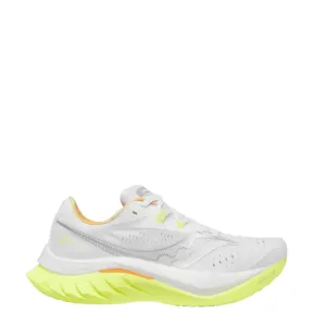Saucony Women's Endorphin Speed 4 Running Shoes in White/Sunny SS25