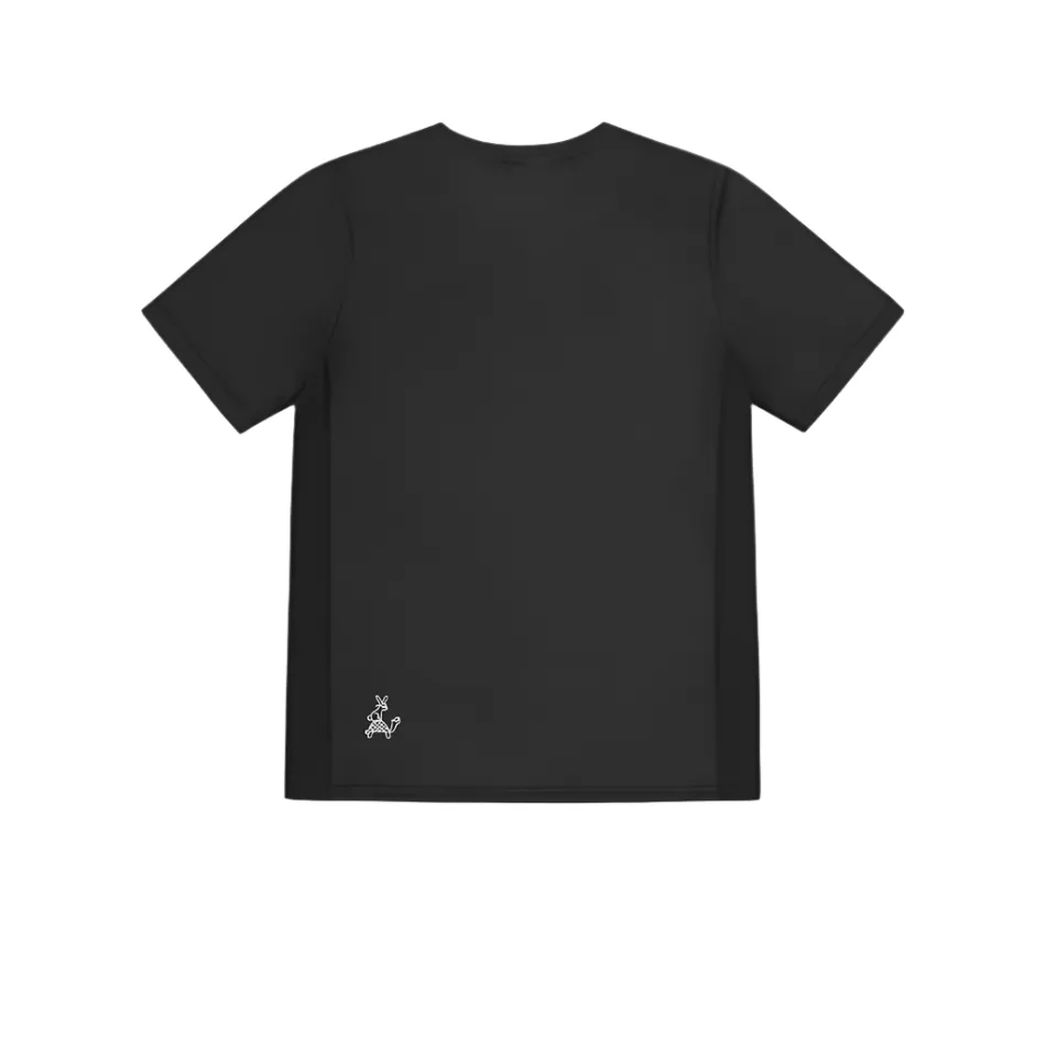 Sealskinz Women's Keswick Ultra Light Running T-shirt Diamond Print in Black SS25