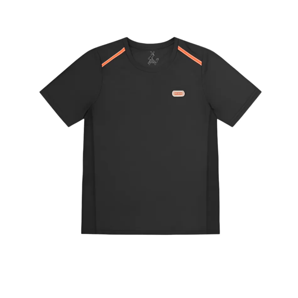 Sealskinz Women's Keswick Ultra Light Running T-shirt Diamond Print in Black SS25