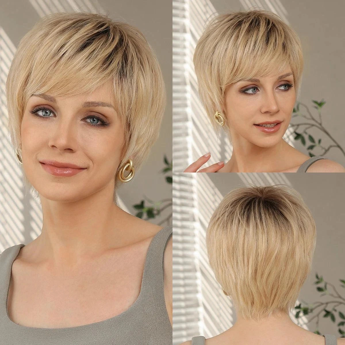 Short Wigs Blonde