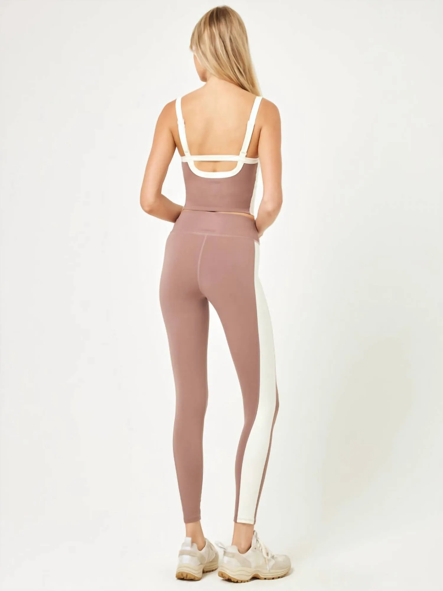 Sidelines Top In Fawn/cream