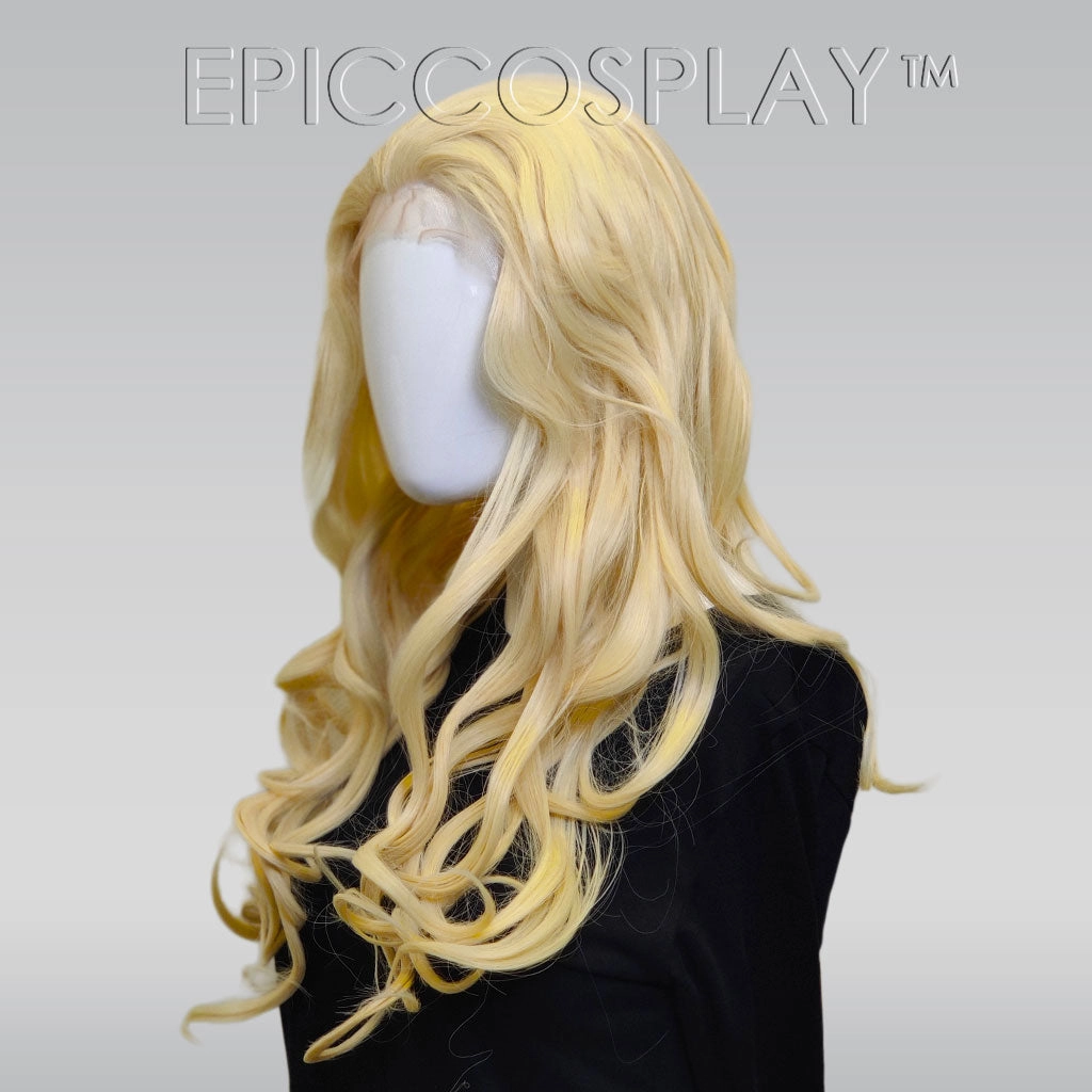 Signature - Curly Blonde Lace Front Wig