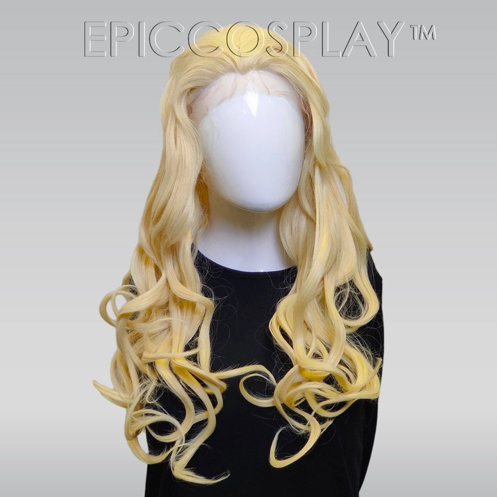 Signature - Curly Blonde Lace Front Wig