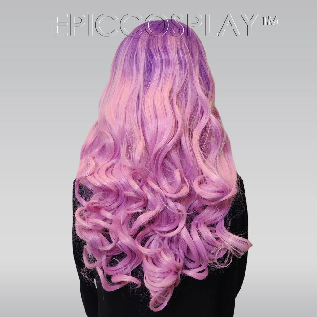 Signature - Purple to Lavender Pink Ombre Lace Front Wig