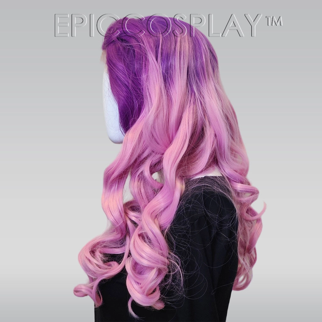 Signature - Purple to Lavender Pink Ombre Lace Front Wig
