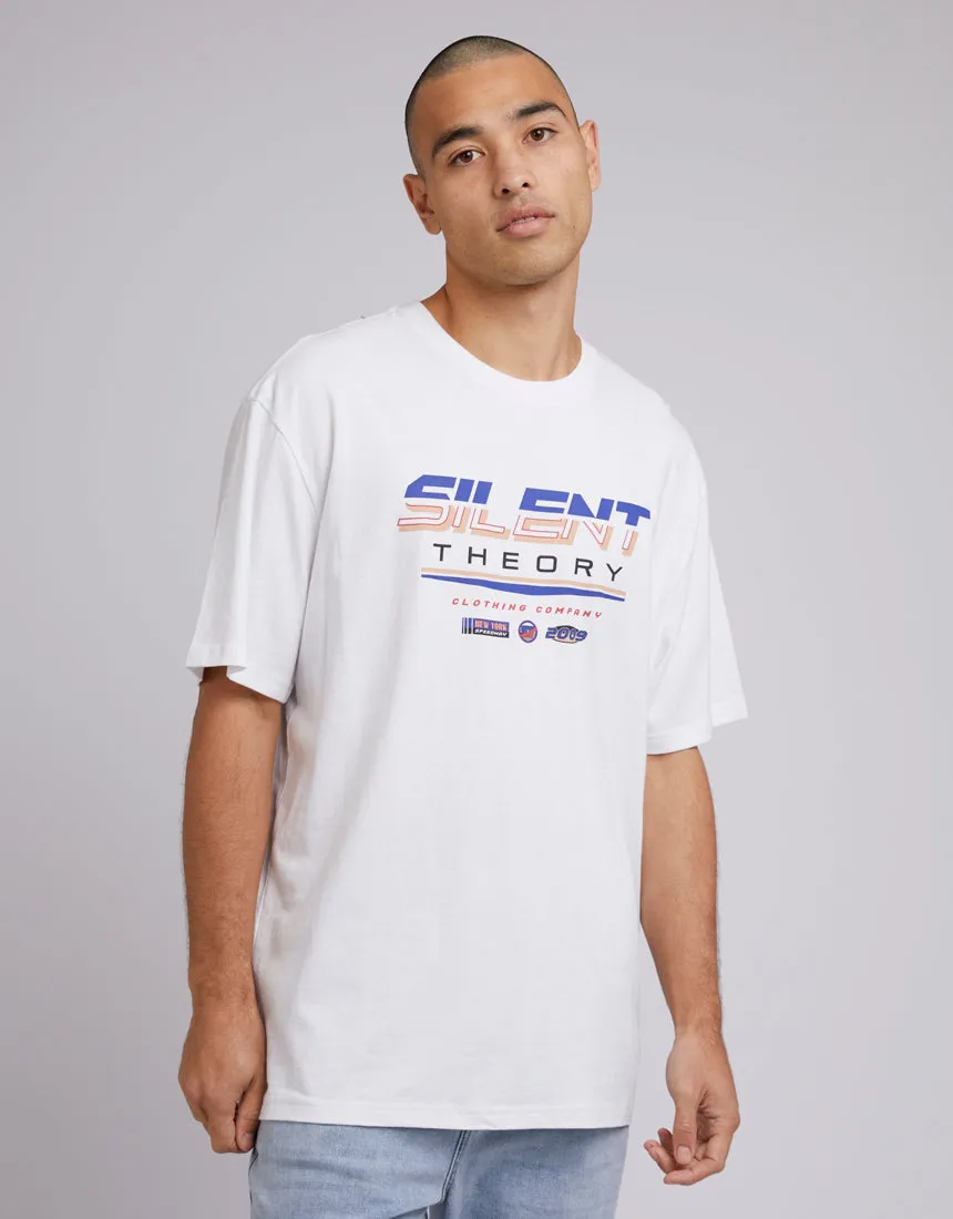 Silent Theory Mens Ryder Tee White