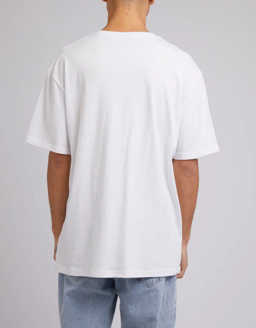 Silent Theory Mens Ryder Tee White