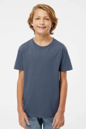 SoftShirts Youth Organic Short Sleeve Crewneck T-Shirt - Navy Blue