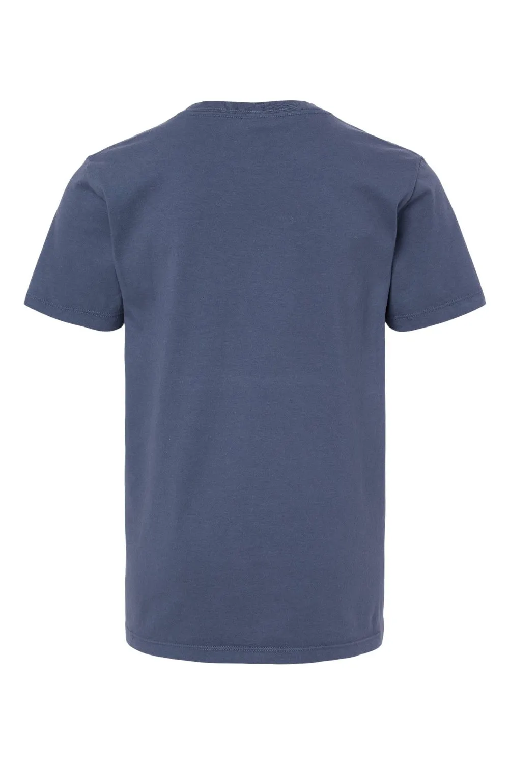 SoftShirts Youth Organic Short Sleeve Crewneck T-Shirt - Navy Blue