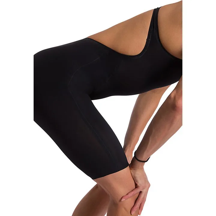Speedo LZR Pure Valor Kneeskin Open Back- Black (Size 25)