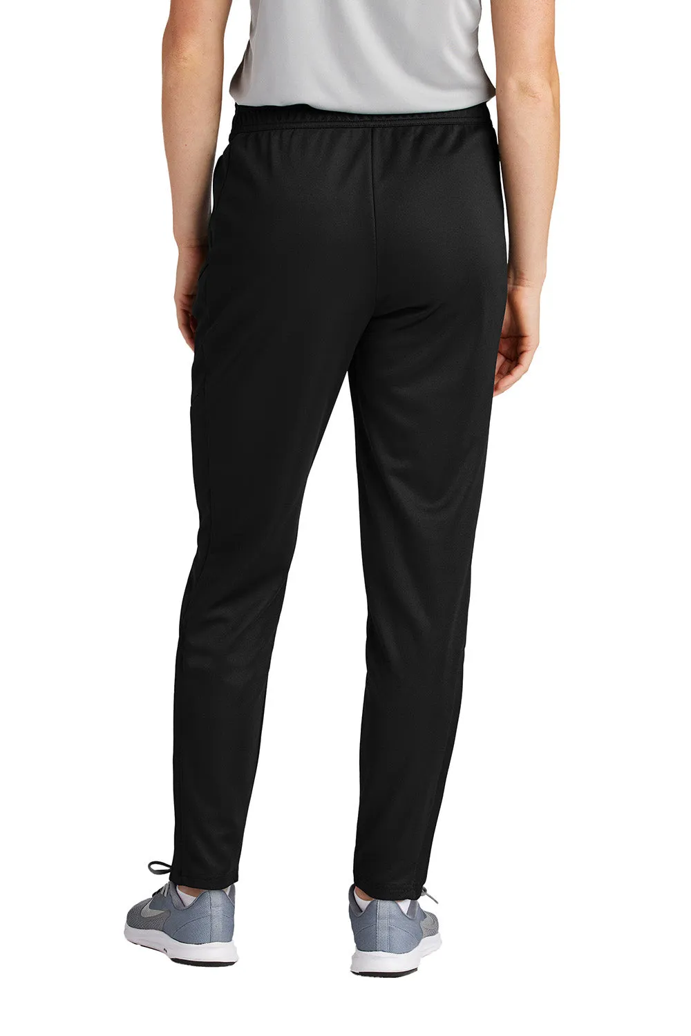 Sport-Tek Womens Moisture Wicking Travel Pants w/ Pockets - Black