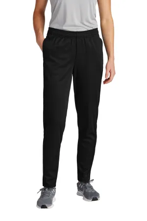 Sport-Tek Womens Moisture Wicking Travel Pants w/ Pockets - Black