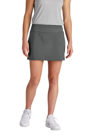 Sport-Tek Womens Repeat Moisture Wicking Skorts w/ Pockets - Iron Grey