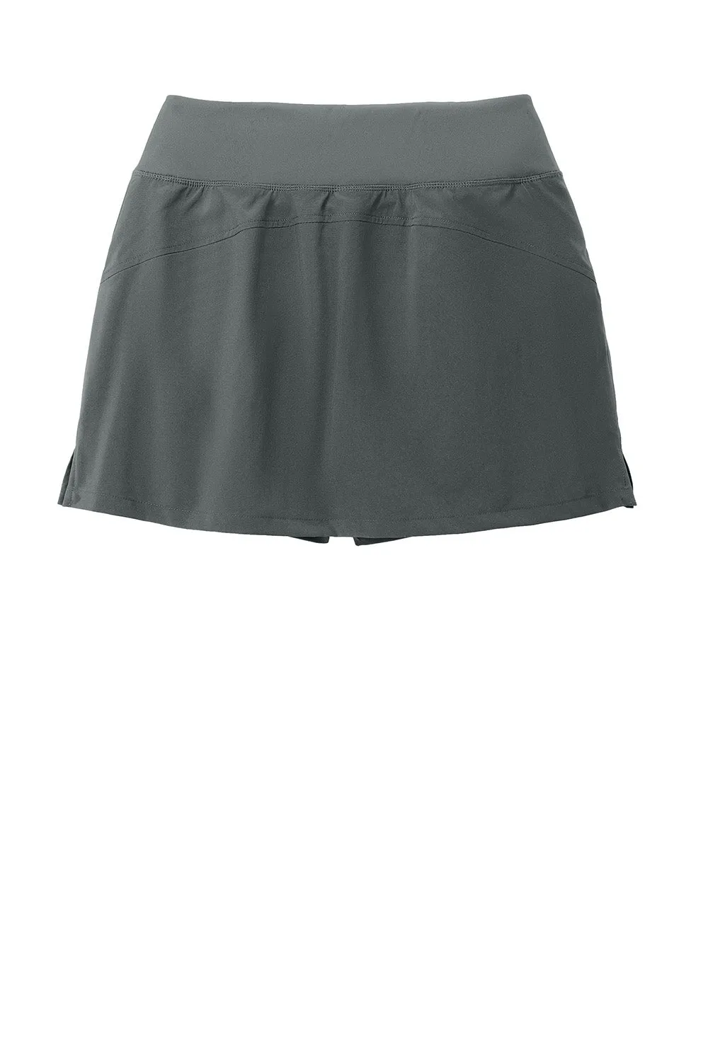 Sport-Tek Womens Repeat Moisture Wicking Skorts w/ Pockets - Iron Grey