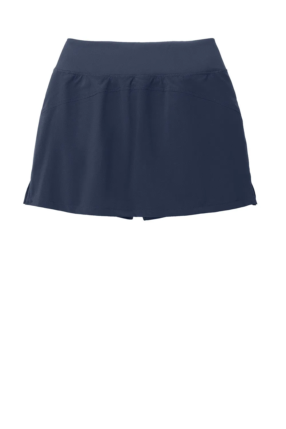 Sport-Tek Womens Repeat Moisture Wicking Skorts w/ Pockets - True Navy Blue