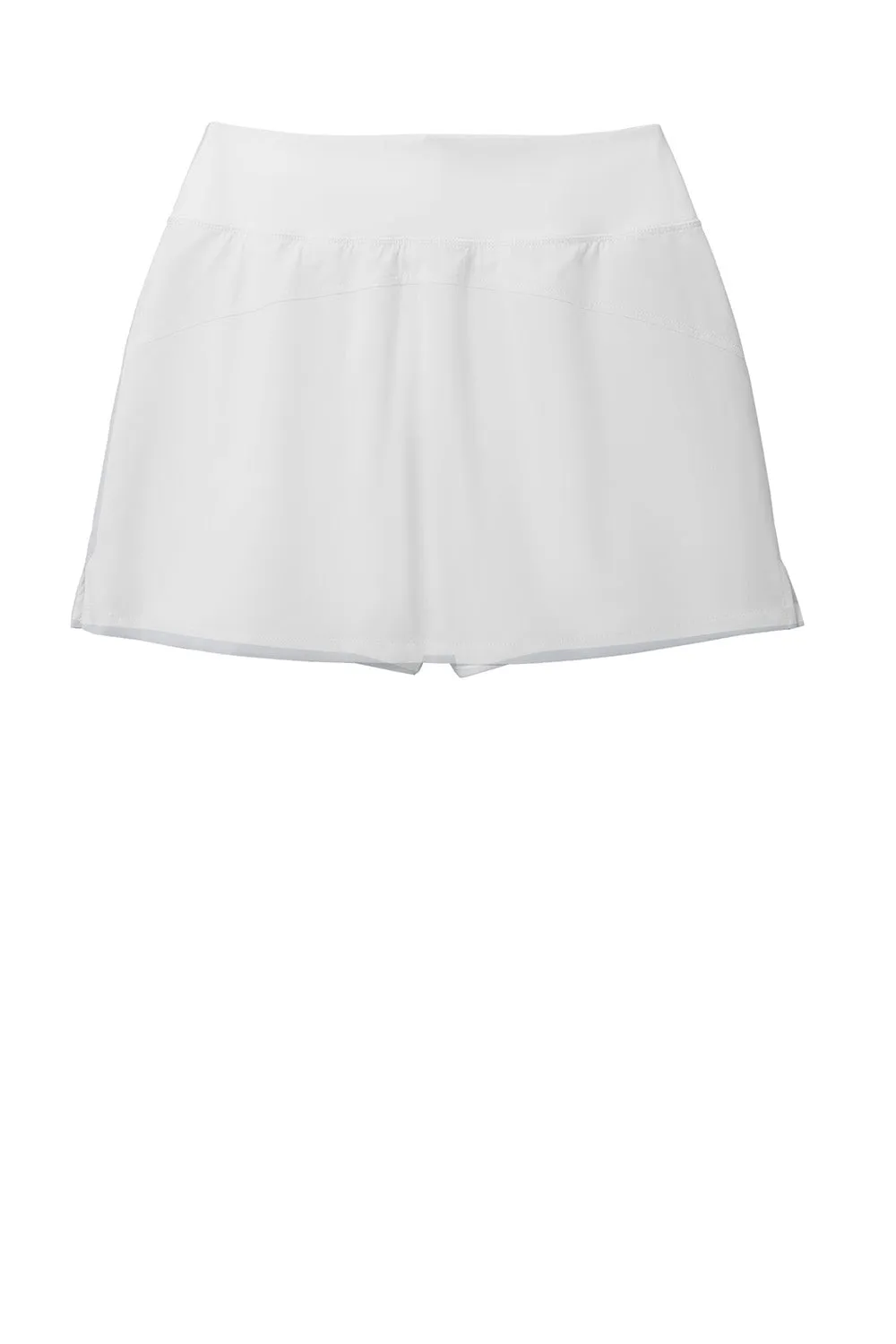 Sport-Tek Womens Repeat Moisture Wicking Skorts w/ Pockets - White
